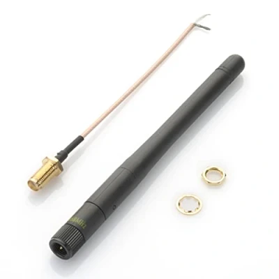 Afbeelding van Technikkram 868 MHz antenne kantel en zwenkbaar SMA voor Raspberry Pi CCU2 CCU3 Charly CUL USB CC1101 GSM ELV bouwpakket RaspberryMatic PiVCCU Homematic Fibaro Pigtail kabel (868 870 MHz)