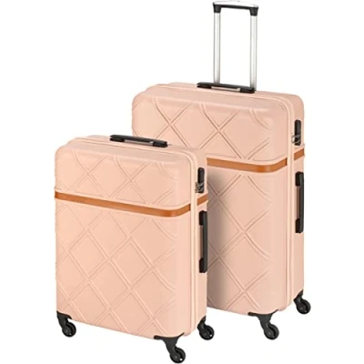 Afbeelding van Princess Traveller Whistler Kofferset Roze SML