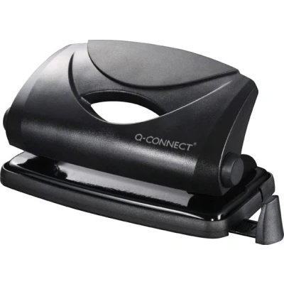Afbeelding van Q connect Perforator Light Duty, 10 Blad, Zwart