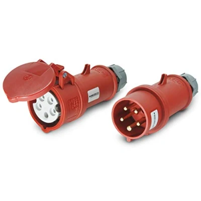 Afbeelding van CEE stekker &amp; koppelingset, 400 V/16 A, 5p IP44 Mennekes