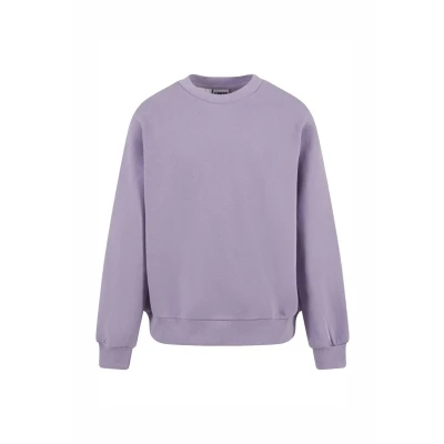 Afbeelding van Urban Classics Oversized Light Terry Crewneck Sweater/trui kinderen Kids 110/116 Lila