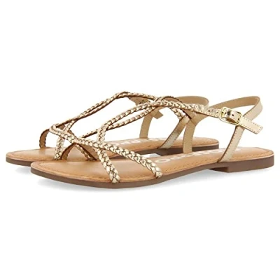 Afbeelding van Gioseppo Nioaque Sandalen, Dames, Maat: 40, Oro Leer