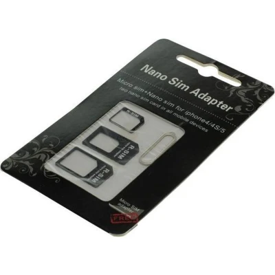 Afbeelding van SIM card adapter set (4 in 1) blister