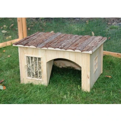 Afbeelding van Kerbl Konijnenhuis Nature Hout 54x41x30cm