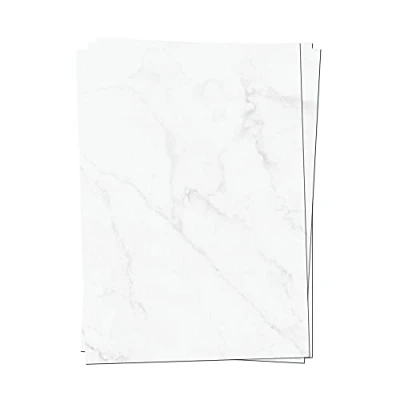 Afbeelding van Presentou Briefpapier, 50 stuks, aan beide zijden bedrukt, 120 gram papier, motiefpapier, oorkonde, menu, liefdesbrief (gemarmerd, vellen)