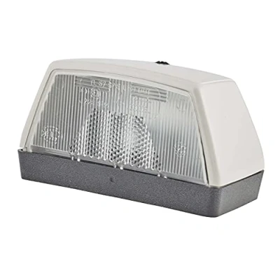 Afbeelding van HELLA VALUEFIT Kentekenlamp Halogeen 6/24V / 12V Opbouw/Schroefaansluiting ADR/GGVS/ECE/SAE Lenskleur: Transparent rechts/links/Buiten Aantal: 1 2KA 003 389 011