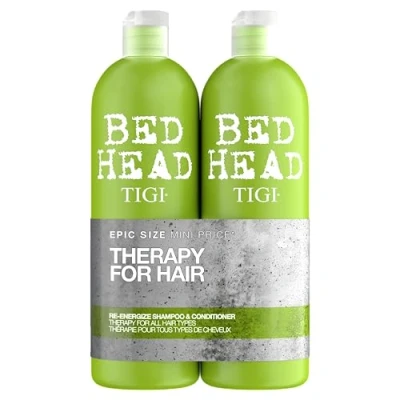 Afbeelding van Bed Head by Tigi Urban verzorgende, revitaliserende shampoo voor dagelijks gebruik en conditioner (2 x 750 ml)