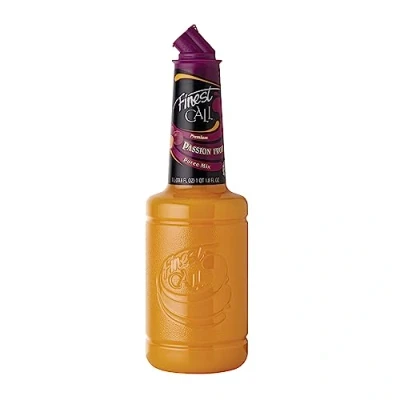 Afbeelding van Finest Call Passievruchtpuree 1 liter fles echt fruit cocktailingrediënt Gemakkelijk te schenken Bar Essential Premium Ingrediënten Cocktails