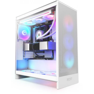 Afbeelding van NZXT H7 Flow (2024) RGB wit Midtowermodel ATX