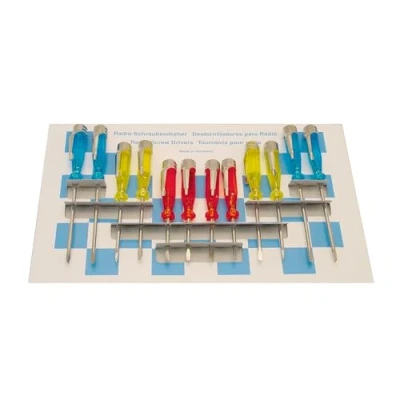 Afbeelding van Fittingschroevendraaierset Carpoint Metalen Clip (12 delig)