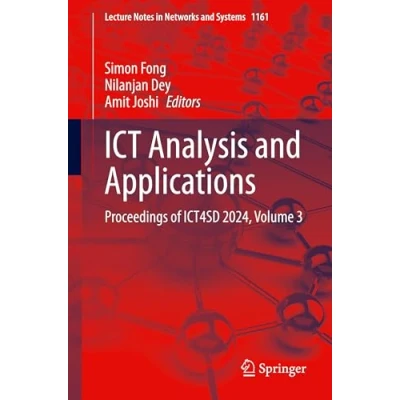 Afbeelding van Lecture Notes in Networks and Systems ICT Analysis Applications