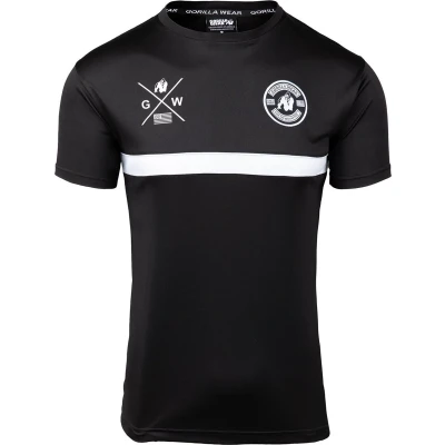 Afbeelding van Gorilla Wear Vernon Tshirt print, Heren, Maat: Medium, Black