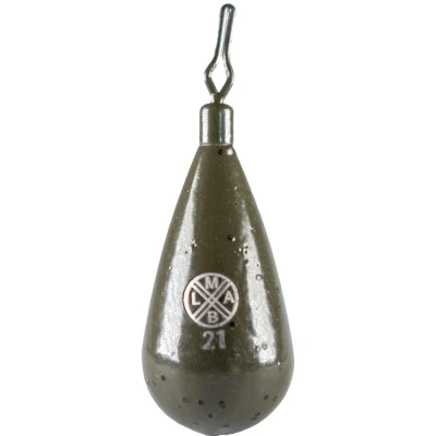 Afbeelding van LMAB Tungsten Drop Shot Tear Green Pumpkin 21g (1 stuk) Dropshot lood