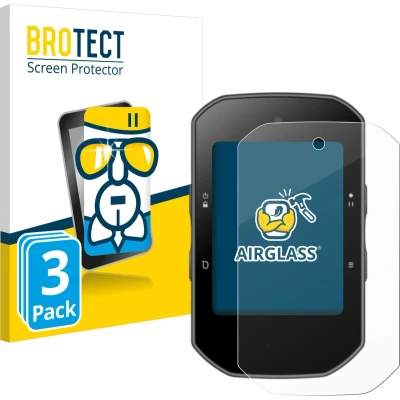Afbeelding van BROTECT Screenprotector voor Bryton Rider S500 Folie Beschermfolie Beschermglas transparant (3 Stuks)
