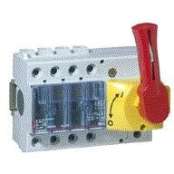 Afbeelding van Legrand lastscheider vistop 63a 4p frontbediening hendel rood geel 022315