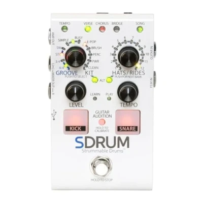 Afbeelding van Digitech SDRUM Strummable Drums ritme effectpedaal