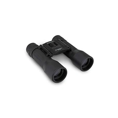 Afbeelding van Celestron 72354 LandScout 16x32mm Waterwerende dakkant verrekijker met rubberen grip, gecoate lens, K9 optisch glas, nekband en zachte draaghoes, Zwart