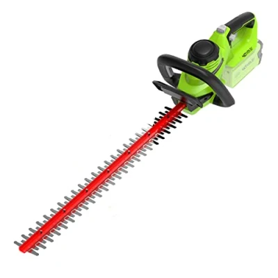 Afbeelding van Greenworks Accu Heggenschaar 40 Volt Zonder en Lader Snijlengte: 61 cm Max. Takdikte: 20 mm Compatibel met V Accu&#039;s