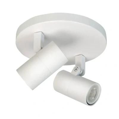 Afbeelding van Opbouwspot 2lichts mini Gu10 wit