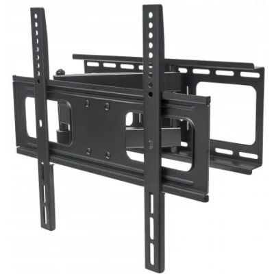 Afbeelding van Manhattan 461252 TV beugel Voor curved TVs, Kantelbaar, Zwenkbaar, Variabele afstand tot de muur, Verstelbare ondersteun 81,3 cm (32) 139,7 (55)