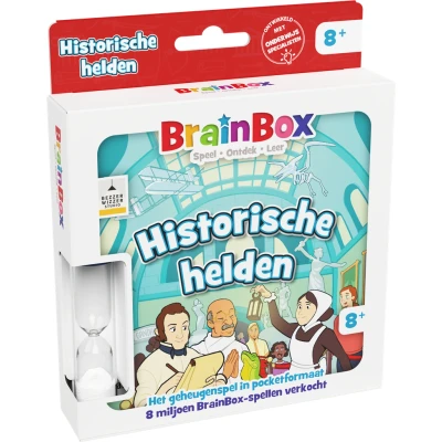 Afbeelding van Brainbox Pocket Historische Helden Nederlands Kaartspel