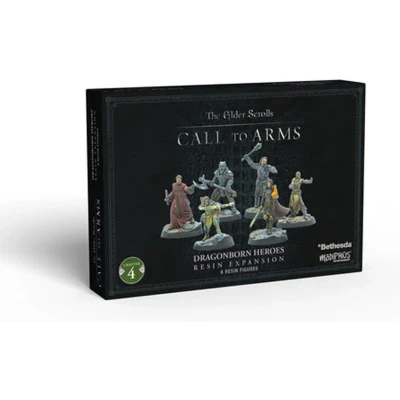 Afbeelding van The Elder Scrolls: Call To Arms Dragonborn Heroes Miniature Game Ongeschilderd