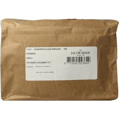 Afbeelding van Jacob Hooy Mariadistelzaad Gemalen 1KG