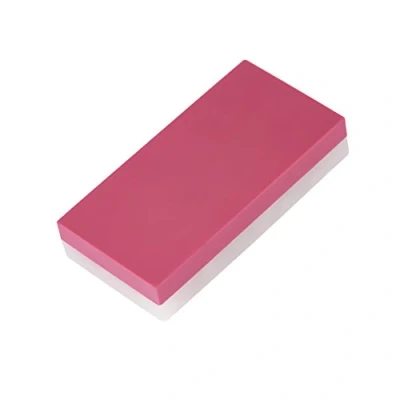 Afbeelding van Wetzstein messenslijper, professionele wetsteen twee kanten 3000/1000 Grit Robijn White Agaat messenslijper voor messen