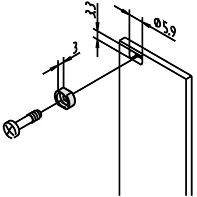 Afbeelding van Schroff 21100886 19 inch Montagetoebehoren