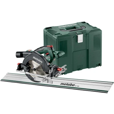 Afbeelding van Metabo KS 18 LTX 57 set 18V Li Ion accu cirkelzaag in Metaloc met geleiderail FS 160 57mm 691065000