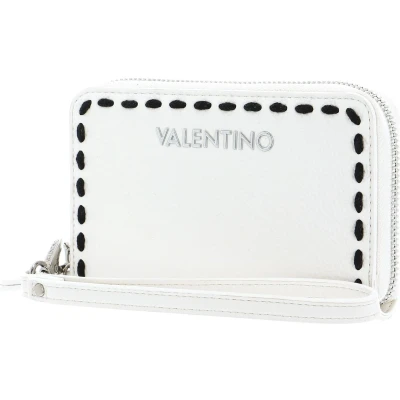Afbeelding van VALENTINO Portemonnee Malibu RE Zip Around Wallet Bian / Nero Wit