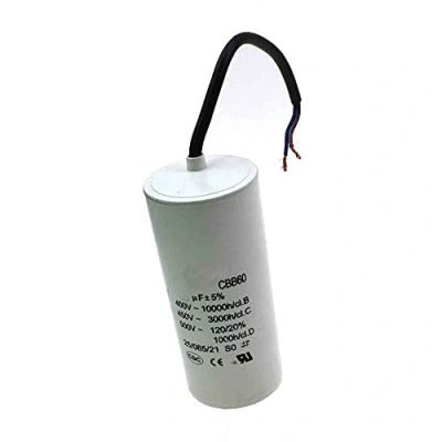 Afbeelding van Motor condensator CBB60 capaciteit 4 80 uF 450Vac frequentie 50/60Hz witte (5UF)