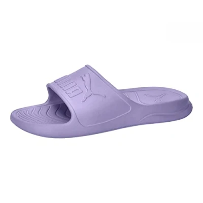 Afbeelding van Puma Popcat 2 0 Badslippers, Dames, Maat: 39, Vivid violet white Kunststof
