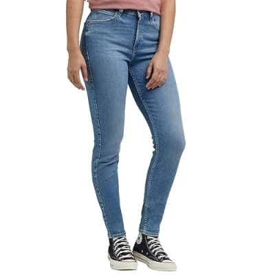 Afbeelding van Lee Dames SCARLETT HIGH Jeans, BRIGHT STORMS, 27W / 29L