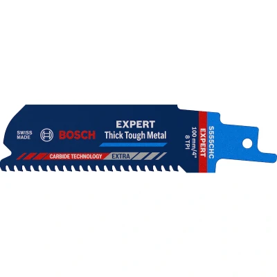 Afbeelding van Bosch Accessoires Expert &#039;Thick Tough Metal&#039; S 555 CHC reciprozaagblad 1 stuk stuk(s) 2608900364