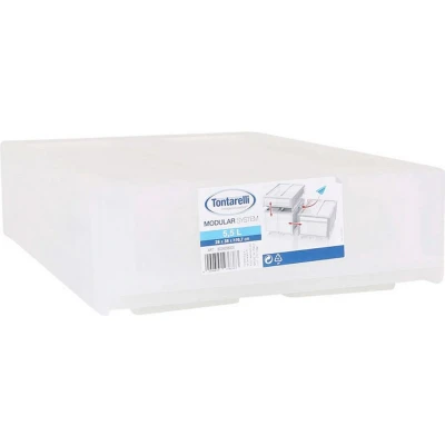 Afbeelding van Ladenkast Tontarelli Modular Wit Plastic (29 x 38 10,7 cm)