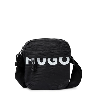 Afbeelding van HUGO Shaun ZIP Schoudertas, Heren, Maat: One Size, Black