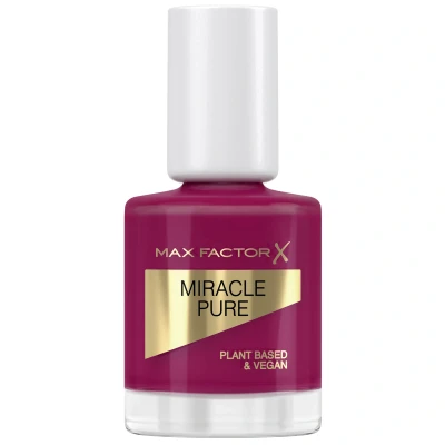 Afbeelding van 1+1 gratis: Max Factor Miracle Pure Vegan Nagellak 320 Sweet Plum 12 ml