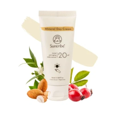 Afbeelding van Suntribe Dagcrème SPF 20 All Natural
