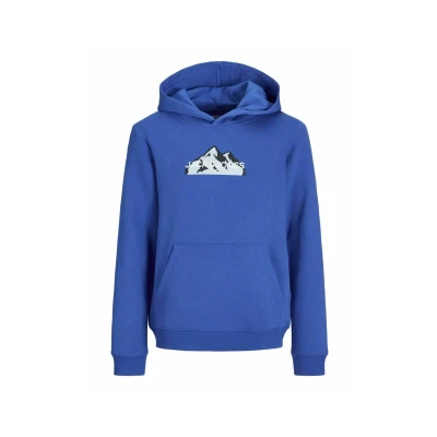 Afbeelding van Jack &amp; Jones Junior LOGO MINI Hoodie voor kinderen, Maat: 110, Lapis blue