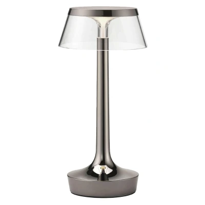 Afbeelding van Flos Bon Jour Unplugged LED Tafellamp Black Chrome