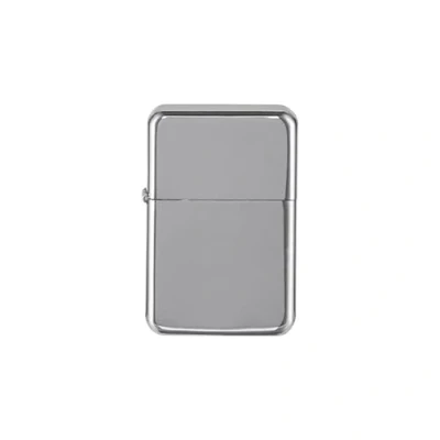 Afbeelding van blntackle76 Stormaansteker Aansteker Zakaansteker Benzine Metalen Mannen Cadeau Outdoor Camping Idee Ongevuld (Chroom Zilver Gepolijst)
