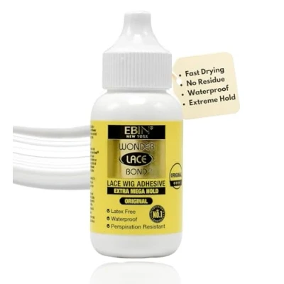 Afbeelding van Ebin New York Wonder Bond Kant Pruik Lijm Extra Mega Hold, 35 ml