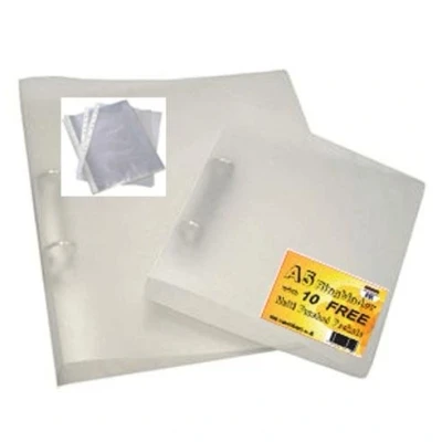 Afbeelding van A5 Slim 15mm ringband+10 vrije zakken (RB 532 0 A5)
