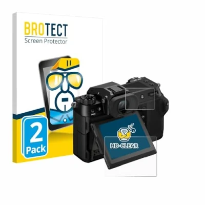 Afbeelding van BROTECT Screenprotector voor Fujifilm GFX100S II (Display + Schouderdisplay) Folie Beschermfolie transparant (2 Stuks)