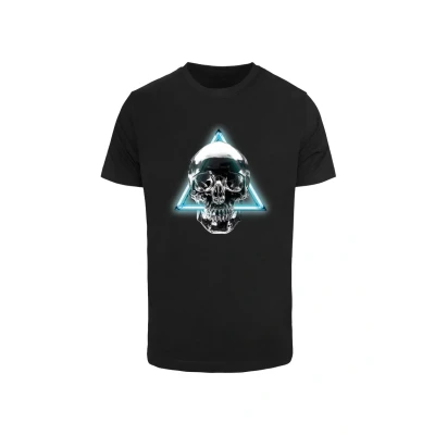 Afbeelding van Mister Tee Skull Tshirt print, Heren, Maat: Large, Black