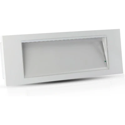 Afbeelding van V TAC VT 511 S Bulkheads Noodverlichting 12 Uur Samsung Wit IP20 3.8W 110 Lumen 6000K