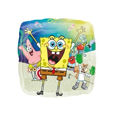 Afbeelding van Amscan Ballon Spongebob 43 Cm Folie
