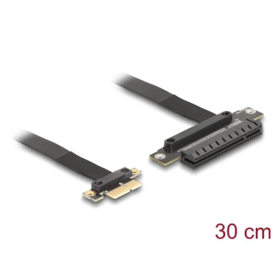 Afbeelding van Delock Riser Karte PCI Express 3.0 x1 Stecker zu x8 Slot mit Kabel 30