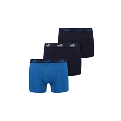 Afbeelding van PUMA Promo Boxershort voor heren, verpakking van 6 stuks, 001 Blue Combo 3, L